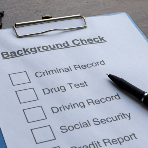 background check